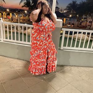 Rebdolls Bed of Roses skirt set